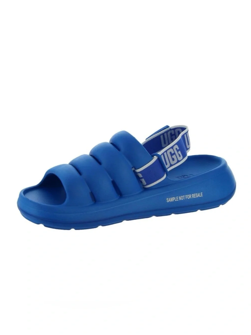 UGG Men’s Sport Yeah Water Resistant Slingback Sandal Blue Size 11